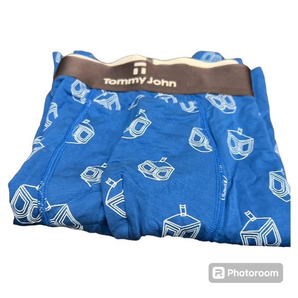 Tommy John Second Skin dreidel Hanukkah print 6” boxer briefs XL NEW NWT - Picture 5 of 6